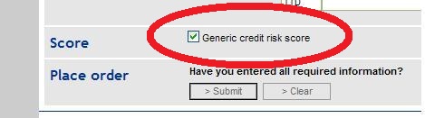 Score Checkbox